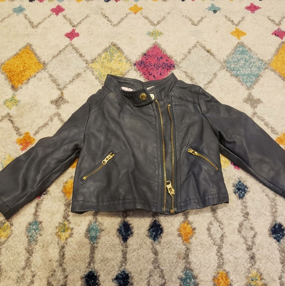 Faux Leather Jacket
